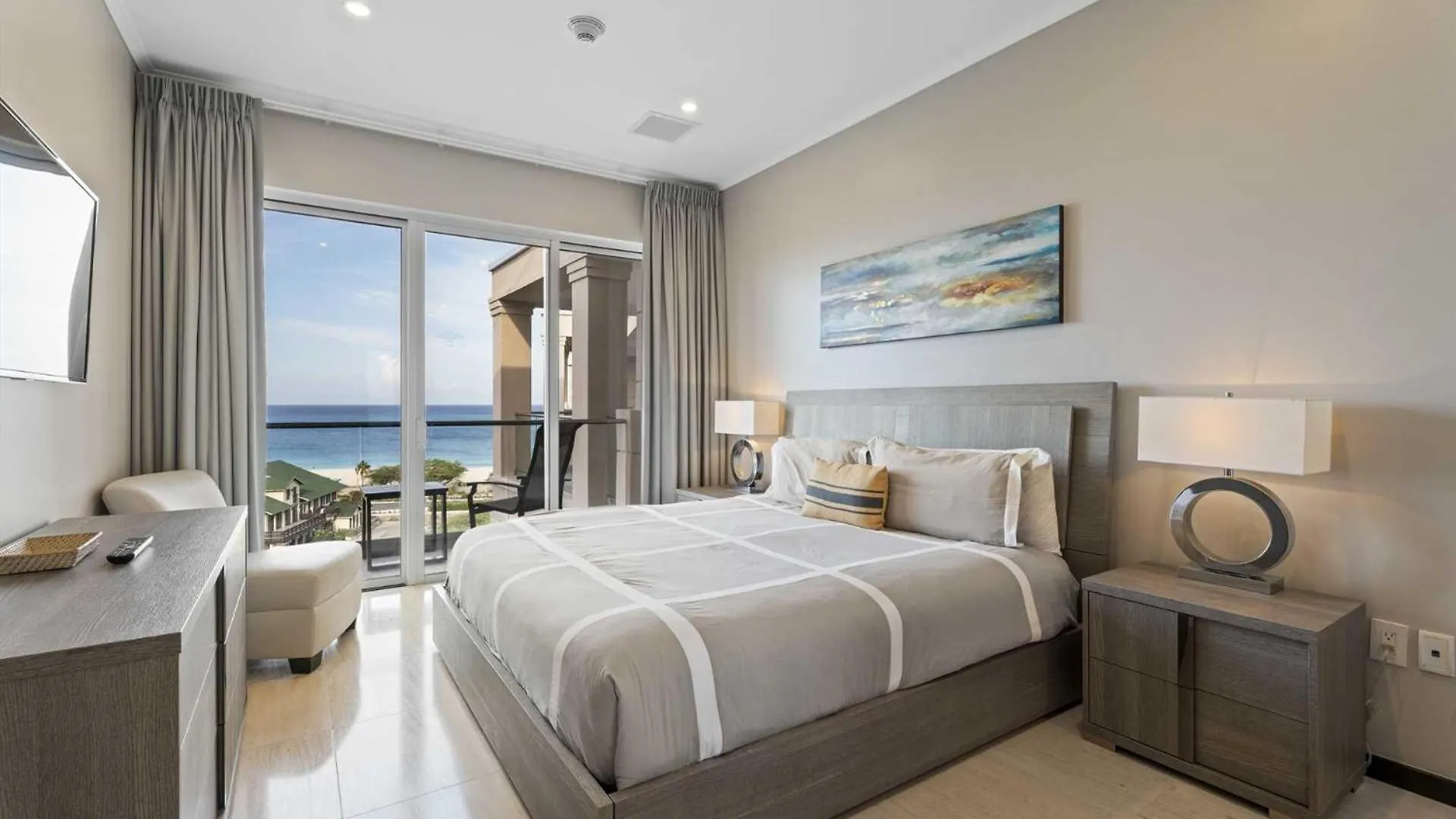 Beach View - Seascape Retreat 2Br Condo - Lv605 팜비치 0*,  아루바